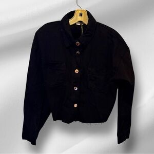 Vibrant Miu‎ Black Jacket nwt